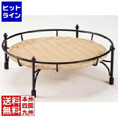 要エントリ【04/15 24時間限定当選確率2分の1！1等最大100%ポイントバック】　 シンドー プリート 積み重ねスタンド丸 ナチュラル 低 DS514-16-NA WPL4702