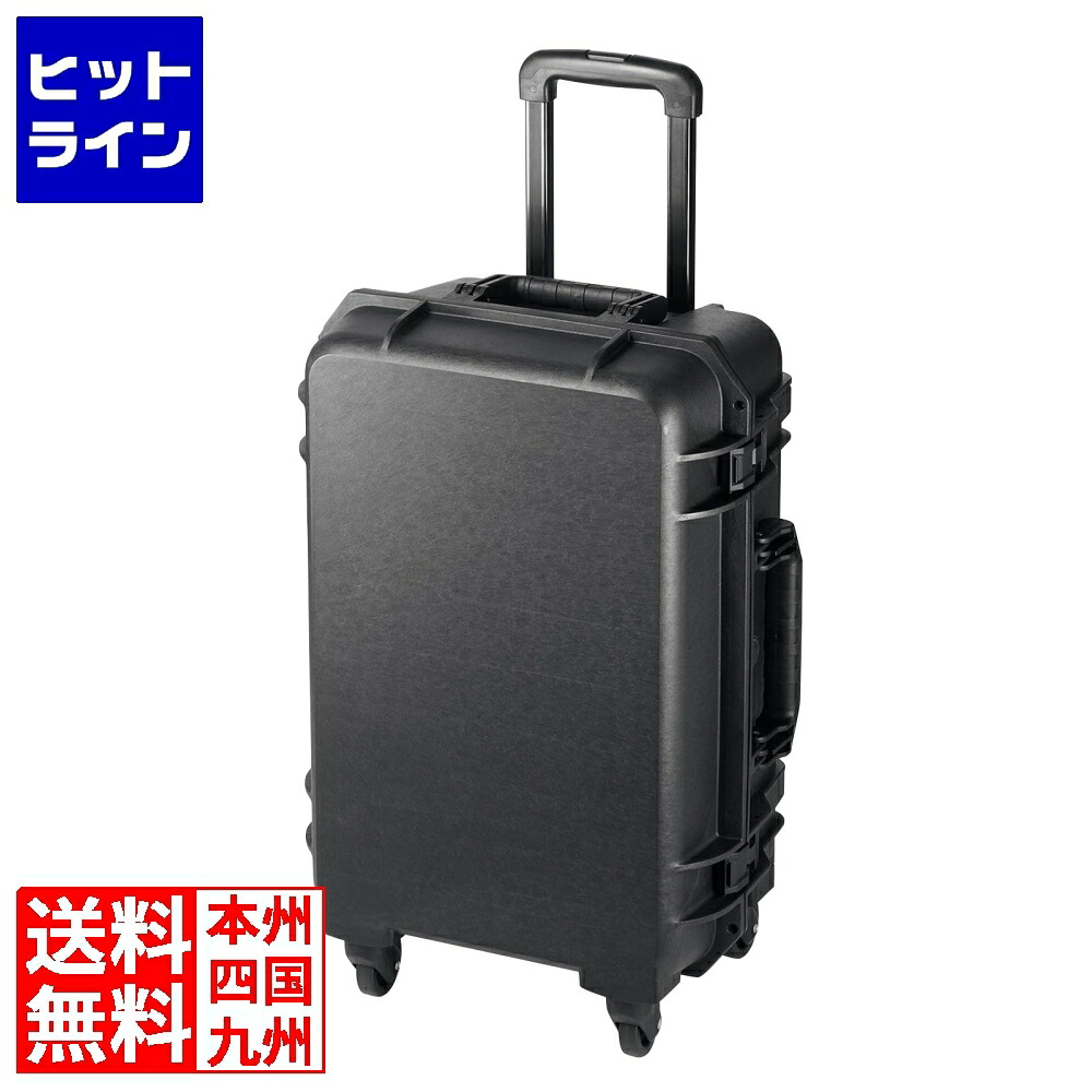 【百貨店SALE】06/11 AM1:59まで サンワサプライ ハードツールケース(4輪持ちはこび) BAG-固定ディスク7