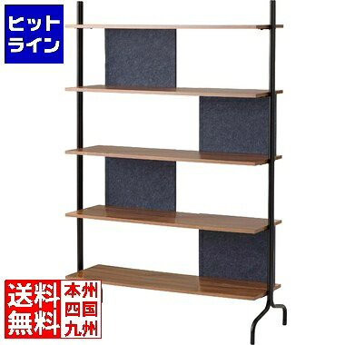 【お買い物マラソン】4/10 AM1:59まで 東谷 シェルフ 幅99cm 奥行39cm 高さ146cm PT-809BR