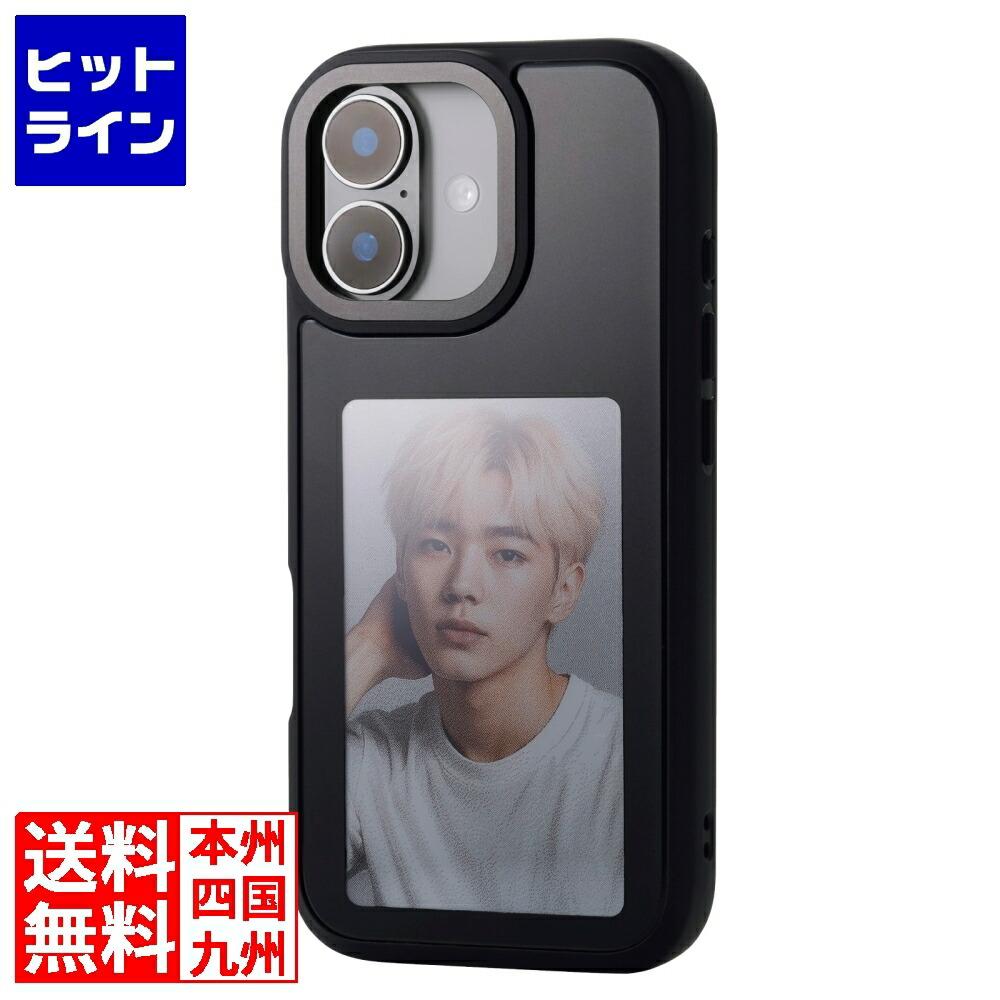 エレコム iPhone 17 電子ペーパーディスプレイ ハイブリッドケース PM-A25AEINK01BK