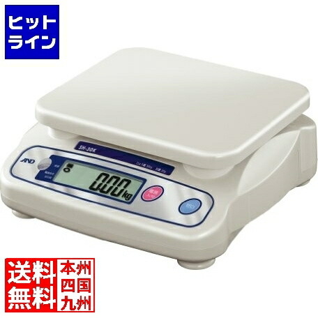 要エントリ【04/20 24時間限定当選確率2分の1！1等最大100%ポイントバック】　 エーアンドデイ 上皿デジタルはかりSH 30kg BHK8306