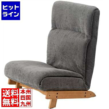 要エントリ【07/25 24時間限定当選確率2分の1！1等最大100%ポイントバック】　 東谷 パーソナルリクライニングチェア グレー RKC-202GY｜ヒットライン