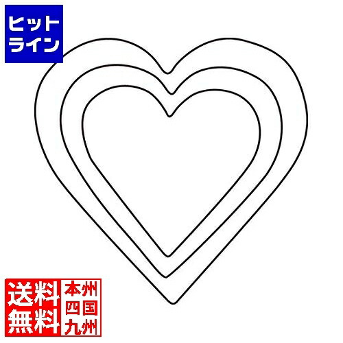 カンダ (KANKUMA) 厚口野菜抜 3PC ハート 073014