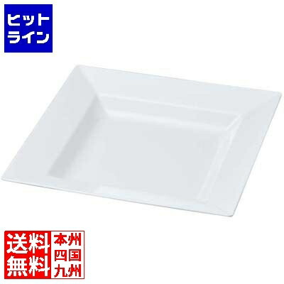 要エントリ【04/10 24時間限定当選確率2分の1！1等最大100%ポイントバック】　 若泉漆器 ニューホワイト 正角鉢 35cm