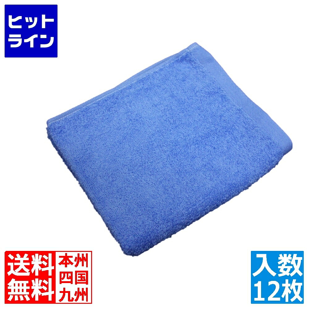 江部松 EBM ミューファン抗菌ウォッシュタオル#170(12枚入)青色 340×400 8324330 6-2455-0501