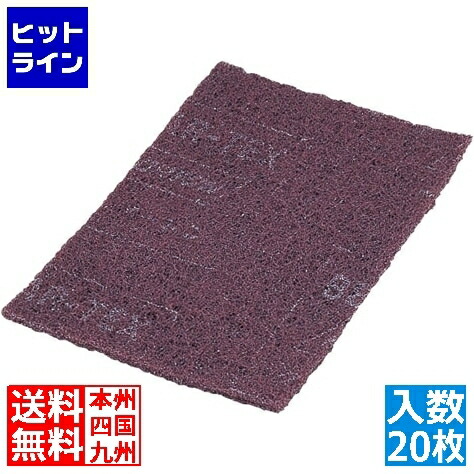 早川工業 ベア・ロン業務用ナイロンたわし (20枚入) B2型 JTW8801