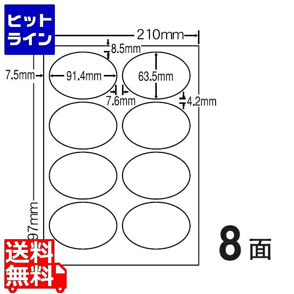 要エントリ【04/20 24時間限定当選確率2分の1！1等最大100%ポイントバック】　 ナナクリエイト カラーレーザー用マットタイプラベル 91.4mm×63.5mm A4版 210mm×297mm 500シート(100シート×5) MCL20
