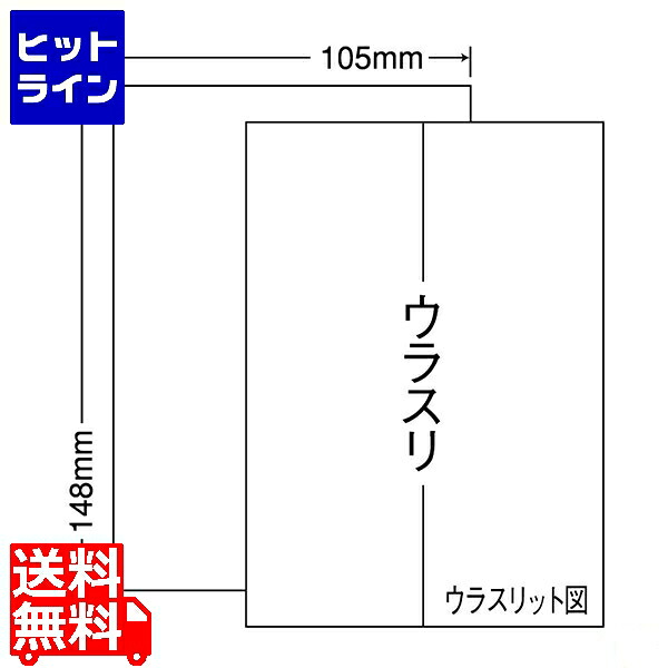 ナナクリエイト マルチタイプラベル(再剥離) 105×148mm 105×148mm 1000シート(100シート×10) CLS7F