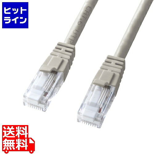 【お買い物マラソン】4/17 AM9:59まで サンワサプライ つめ折れ防止カテゴリ6LANケーブル KB-T6TS-30N