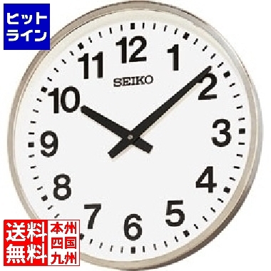 ランキング第1位 セイコークロック 掛け時計 屋外 防雨型 クロック