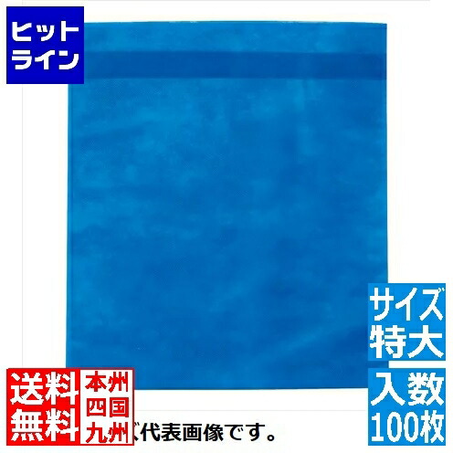 要エントリ【06/15  24第四次元制限事項当選確からしさ2分の1！1等最大限度100%尖んがりうしろ側】  三景 だしとりサンはやりっ児 青色(100枚入) 特大