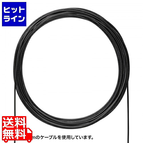 【百貨店SALE】06/11 AM1:59まで サンワサプライ 室外用雨合羽種目6A ローカルエリアネットワーク有線テレビのみ KB-T6AWP-CB300BK