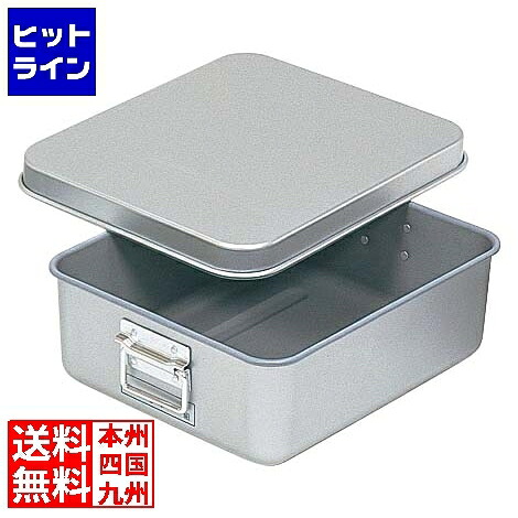 オオイ金属元素 アルマイト 天ぷら入(蓋付)入れもの用 254-FC(内面フッ素製作)343×292 8046410