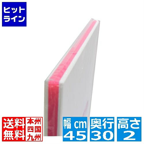 三洋化成 ポリエチレン抗菌色つやまな板 CKP-20S(450×300×20)サクラ色