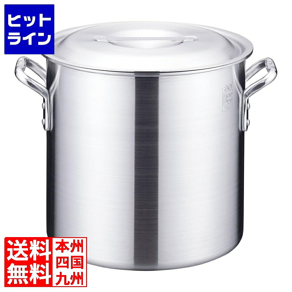【百貨店SALE】06/11 AM1:59まで テイケイジイ TKG エコ労働者階級 軽銀寸胴鍋 33珊(目盛付) AZV8905