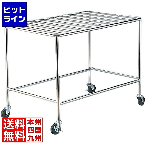 【百貨店SALE】06/11 AM1:59まで テイケイジイ SA18-8角型ざる置台 ダブル AZL25