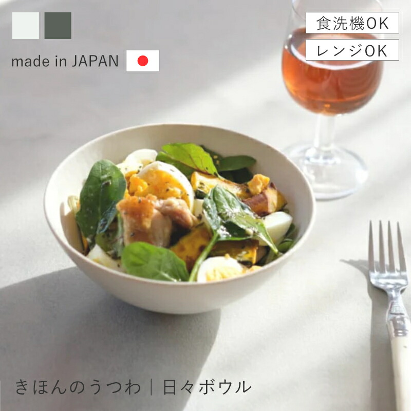 日本製の日用食器ボウル・1