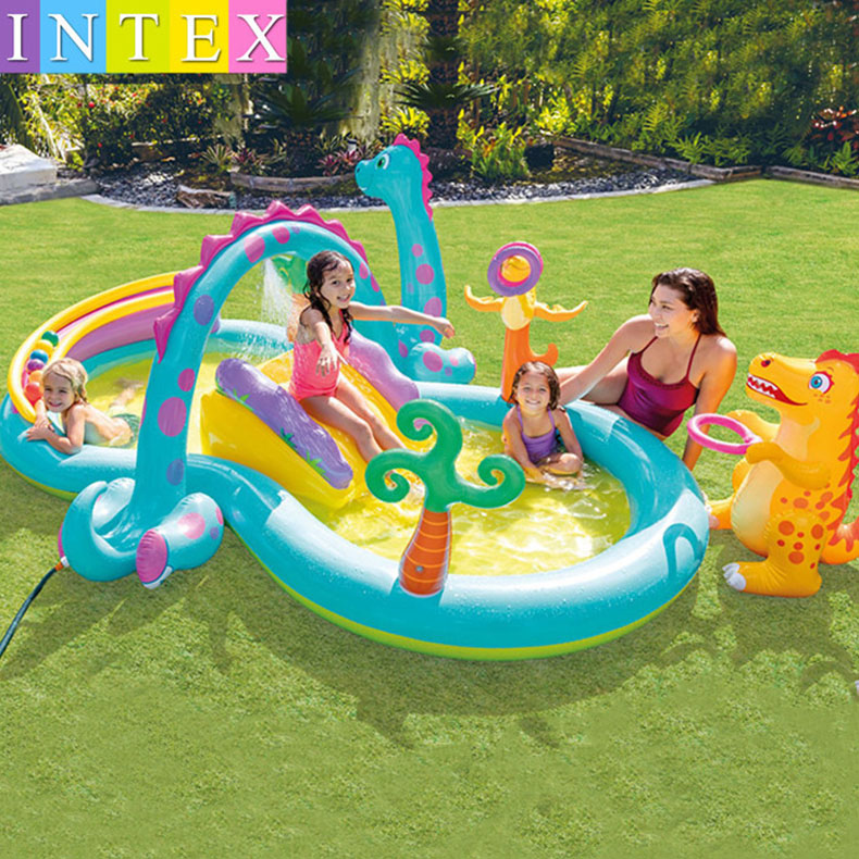 INTEX インテックスプール　ジャングルアドベンチャー　滑り台　当日発送 楽天市場】INTEX(インテックス) ジャングルアドベンチャープレイ
