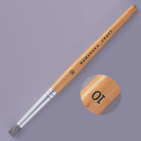 stencil brush medium size 10 natural paint writing brush from kumano hiroshima hamanaka bestseller product stencil brush