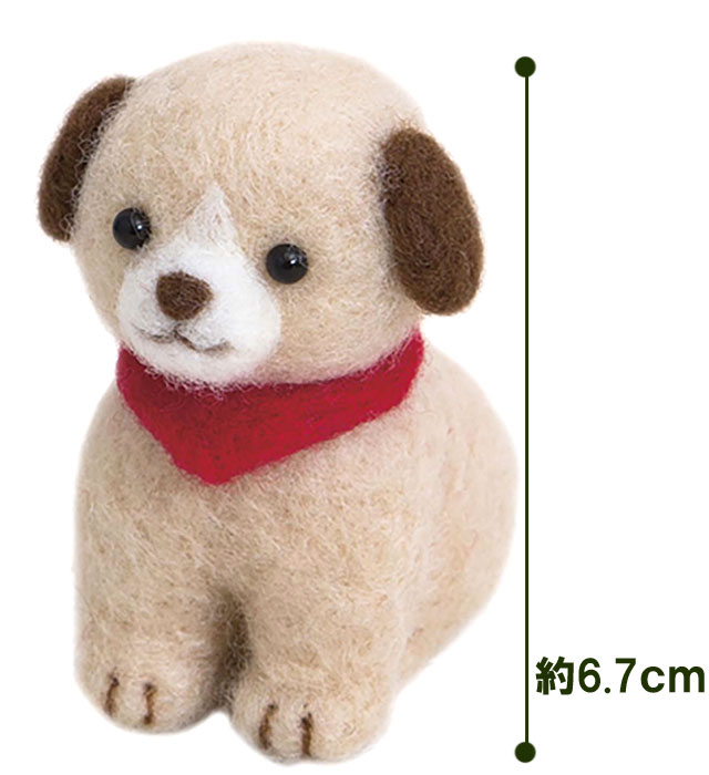 楽天市場 赤いスカーフの垂れ耳ワンコ手作りキット フェルトで作る犬のぬいぐるみ マスコット手芸パック 自由研究 かんたんdiy 入門キット いぬ Hitomiの幸せデリバリー