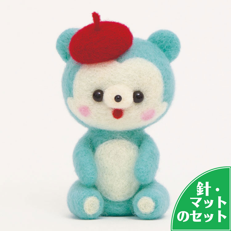 職人手作り♡可愛い半立体羊毛フェルトベレー帽♡新品未使用♡ユニコーン hm441-614set.jpg