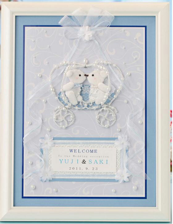 ˚✧₊⁎結婚式 書道のお名前ウェルカムボード♡シンプルで可愛いデザイン！ f841e064ba353f319ce1e4f0ae3583