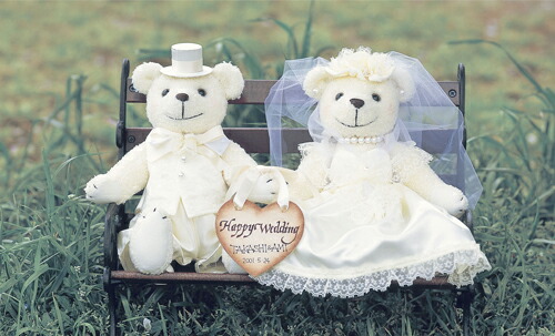 楽天市場】もこもこくたくたの ウェディングベア 完成品 結婚式 結婚