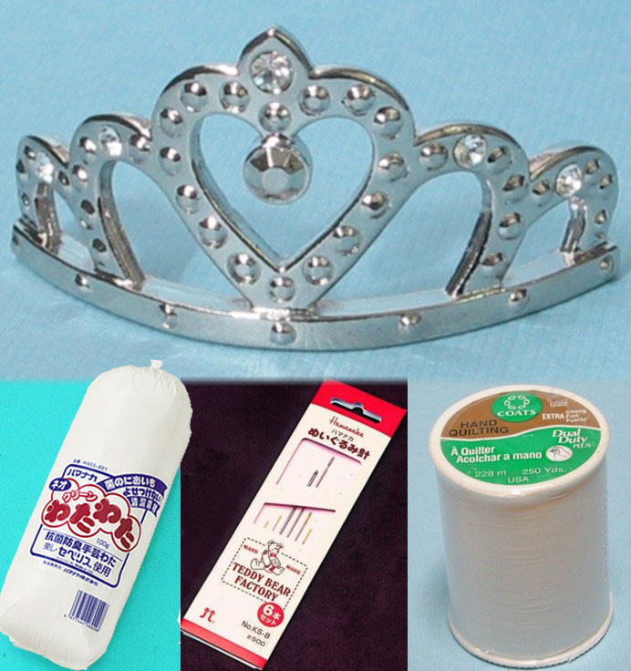 楽天市場 綿 針 糸 ティアラ付き ホワイトプードルのウェルカムドッグ手作りキット ブルーリボン ボア生地カット済み 結婚式 ウェルカムドール 犬のぬいぐるみ いぬ 白プードル Hitomiの幸せデリバリー