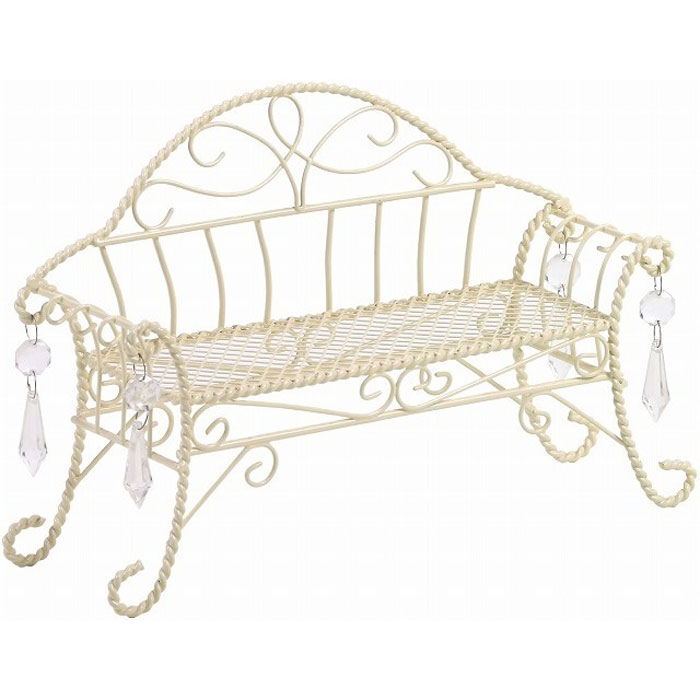 楽天市場】ワイヤーベンチ【M】 幅21×奥行6×高さ14cm フラワーベース