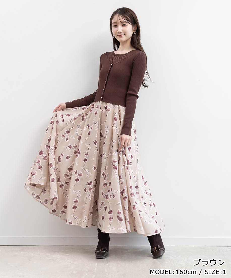 楽天市場】【20%OFF】RANDA/ランダ/2WAY シャツドッキングレイヤード