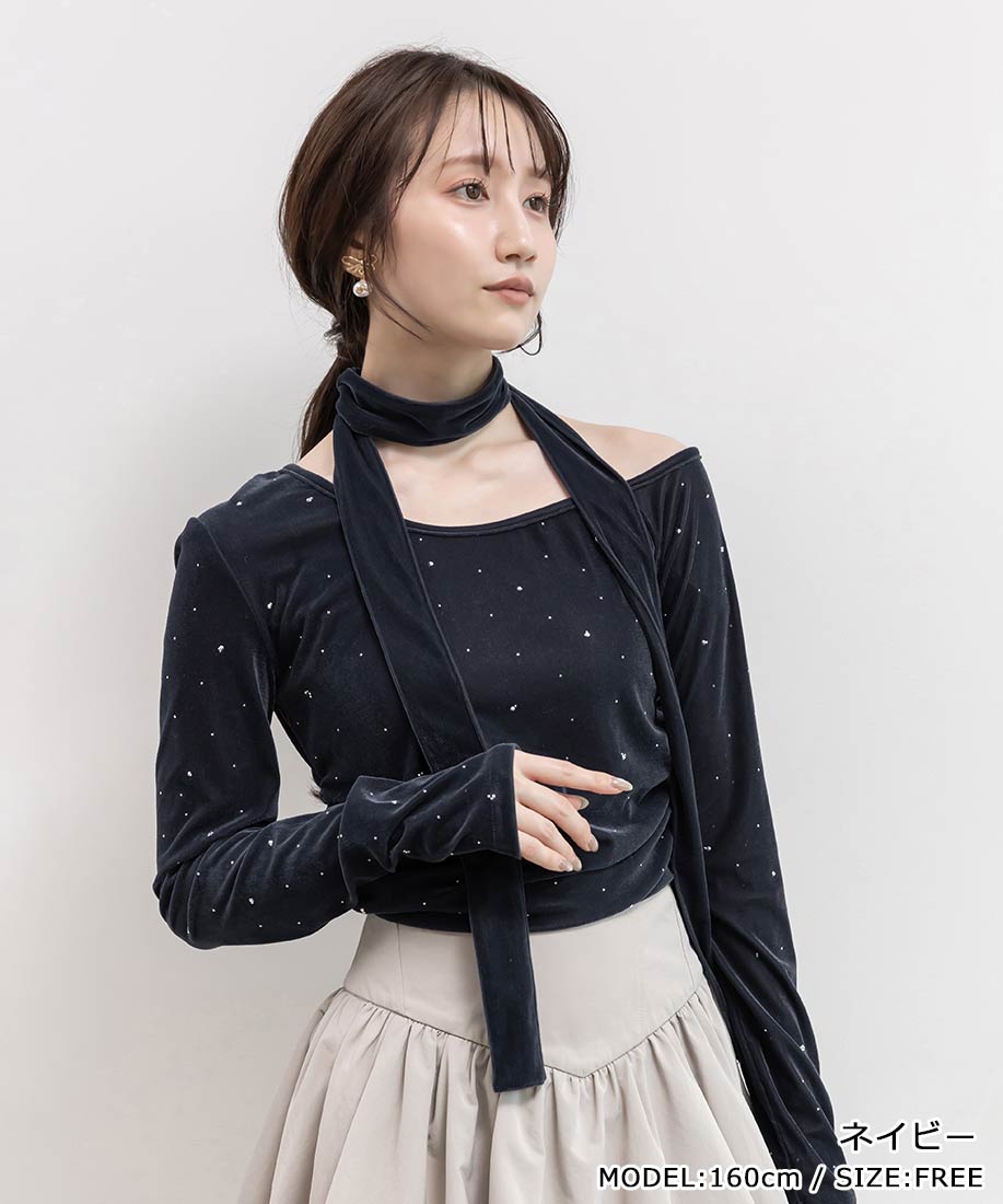 楽天市場】【20%OFF】RANDA/ランダ/2WAY シャツドッキングレイヤード