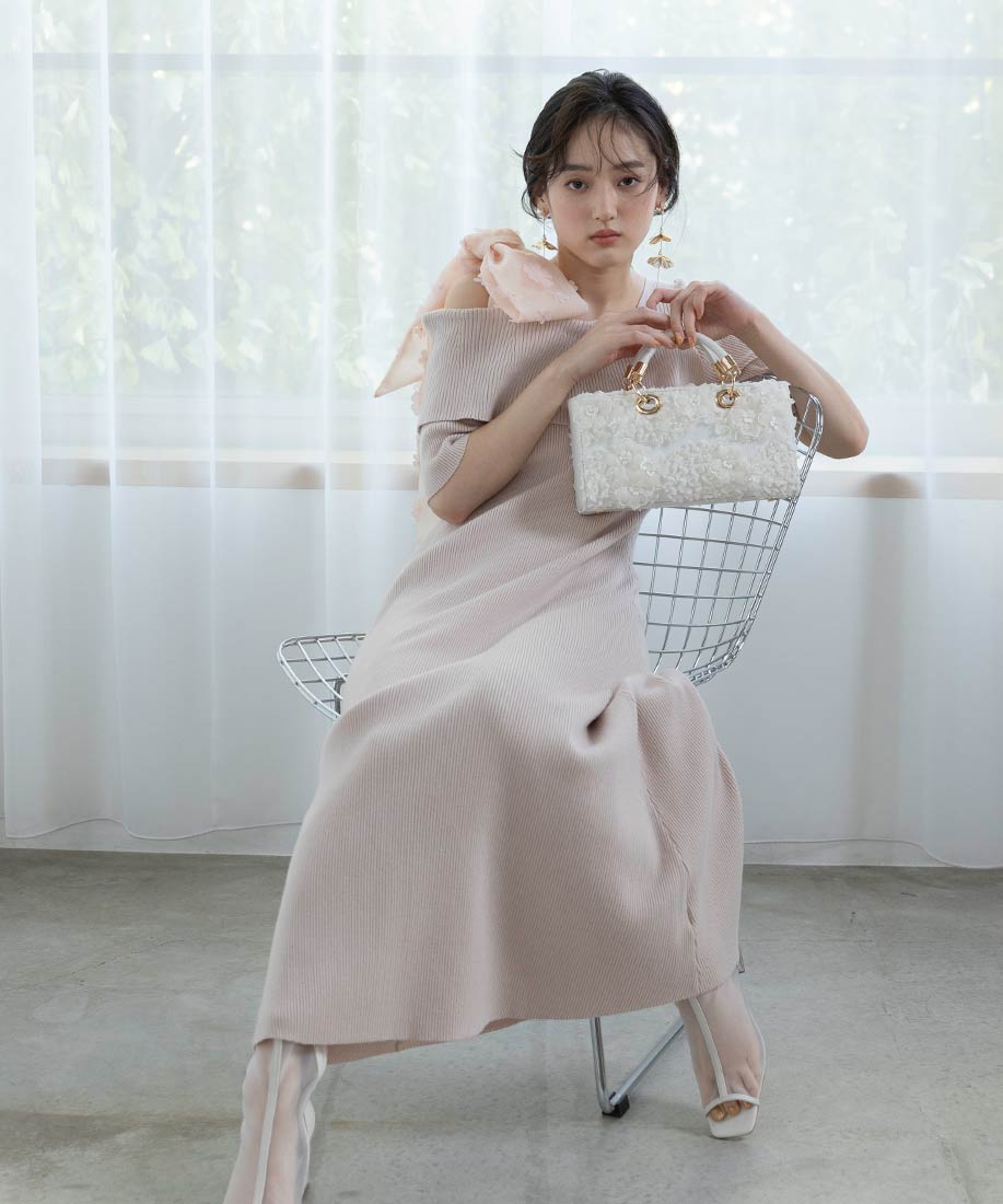 楽天市場】【20%OFF】RANDA/ランダ/ボレロセットフラワードッキング  