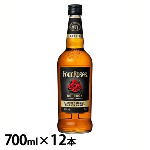 ◇在庫限り◇ フォアローゼズ ブラック 700ml 送料無料 ウイスキー ウィスキー バーボン ローゼズ 日本限定