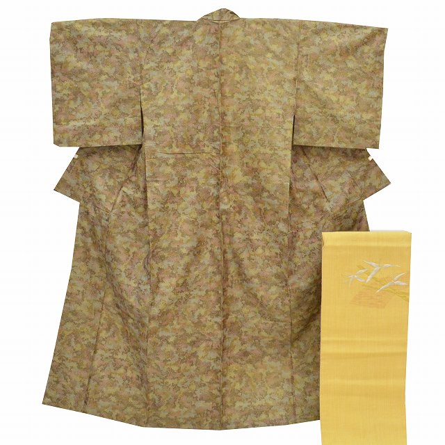 1770❱ フルセット 訪問着 袋帯 帯締め 帯揚げ 正絹 着物