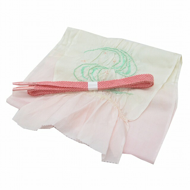 【中古】 リサイクル着物 帯締め 帯揚げ セット 夏物 正絹 リサイクル 小紋 紬 着物 絽 絞り 和装小物 着付け小物 ピンク 白系 特品★★★★[ 和服 カジュアル着物 アウトレット レトロ アンティーク プチプラ お洒落 普段着 お稽古 アウトレット きもの kimono ] kkb2007b｜リサイクル着物 着物ひととき 中古