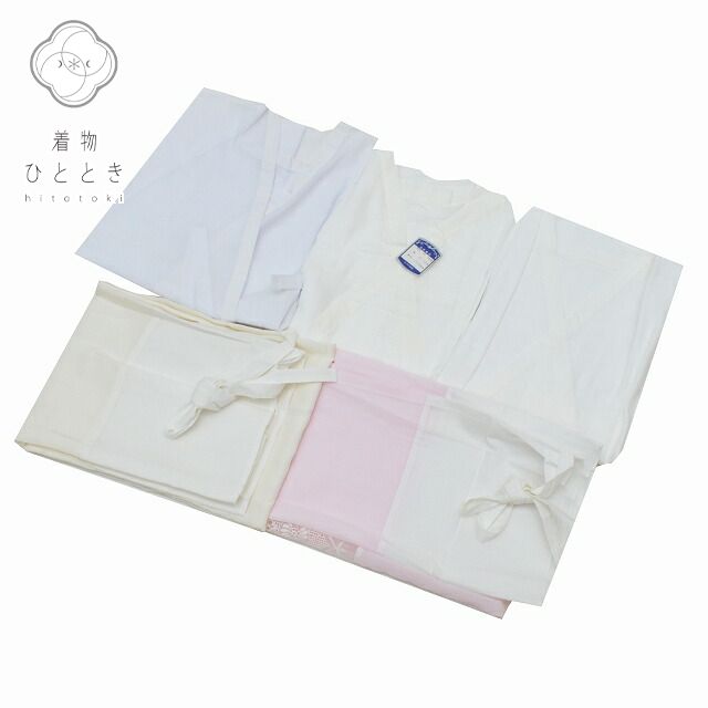 ＼P5倍+最大5500円OFFクーポン／ リサイクル着物 着付け小物 セット 中古 リサイクル 肌襦袢 裾除け 着物スリップ M 化繊 綿 レディース 和装小物 女性[ 和服 カジュアル着物 アウトレット レトロ アンティーク プチプラ お洒落 普段着 お稽古 アウトレット きもの kimono ] 4,919円