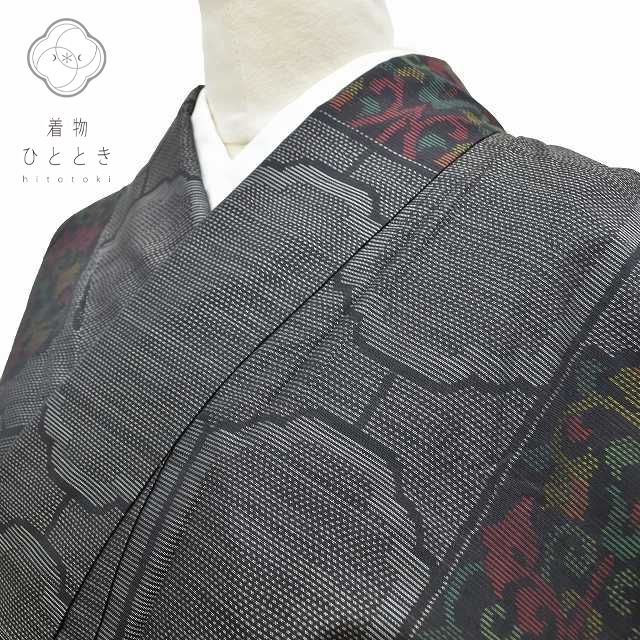 楽天市場】【中古】 紬 リサイクル着物 身丈155cm 裄丈63cm 大島紬 