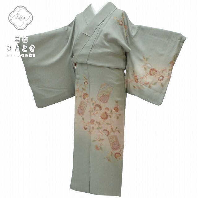 楽天市場】【中古】 付下げ 中古 身丈155cm 裄丈62.5cm リサイクル着物  