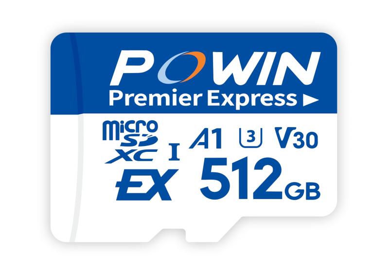 POWIN microSDXC Express歌留多 512GB Nintendo Switch 2相応う 最大限度読み込む900MB/s 書込720MB/s 生存期間一時停止 A1 V30 U3 C10 UHS-I (512, GB)