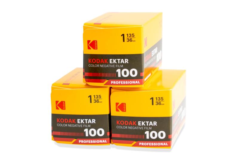 Eastman Kodak カラーネガフィルム EKTAR 100 35mm 36枚撮 3本セット｜HITOTSUNAGI