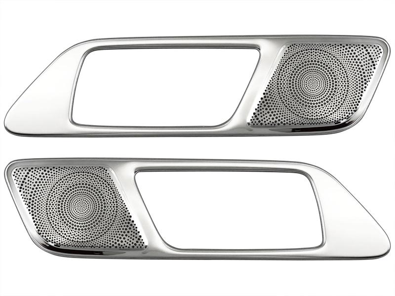 BRIGHTZ スペーシアカスタム MK54S MK94S 超鏡面ステンレスメッキインナードアハンドルパネル 2PC 【 SPEAKER－180 】 MK54 MK94 MK 54 94