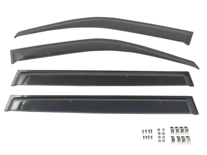 BRIGHTZ クルーガーV 20 25 最高級サイドドアバイザー 金具付 【 INJ-V-037 】 クルーガー V ACU20W ACU25W MCU20W MCU25W ACU MCU 20W 25W ACU20 ACU25 MCU20 MCU25
