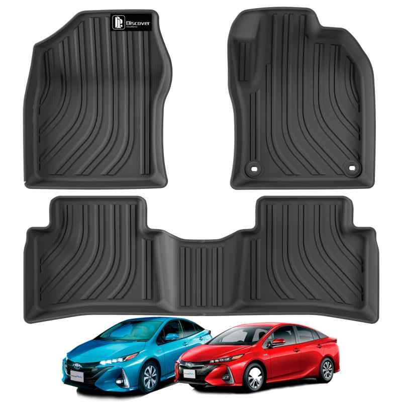 D.E.3Dトランクマット 用のトヨタ プリウス 4代目 50系2WD TPEラバー ラゲッジ マット 水で流せる 滑り防止 防水（用のTOYOTA PRIUS 4代目 50系 2WD専用 年・囲:2015年12月~2022年12月 1列目+2列目） 8,307円
