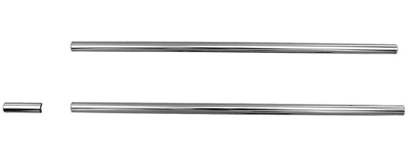 BRIGHTZ フレアクロスオーバー MS92S MS52S 超鏡面ステンレスメッキフロントバンパーモール 3PC 【 FBUM－MOL－109 】 S92 S52 92S 52S 92 52 90 50 フレア クロスオーバー