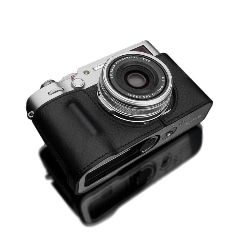 GARIZ FUJIFILM X100V用 本革写真機入れもの HG-X100VBK 黒いこと