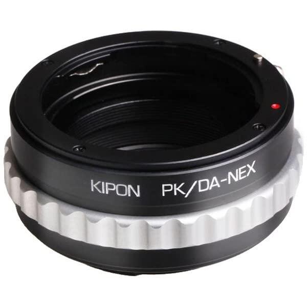 KIPON キポン PK/DA-NEX ペンタックスKマウント/DAつづき物水晶体 - ソニー用NEX/α.Eマウント上半身 PK/DA-S/E