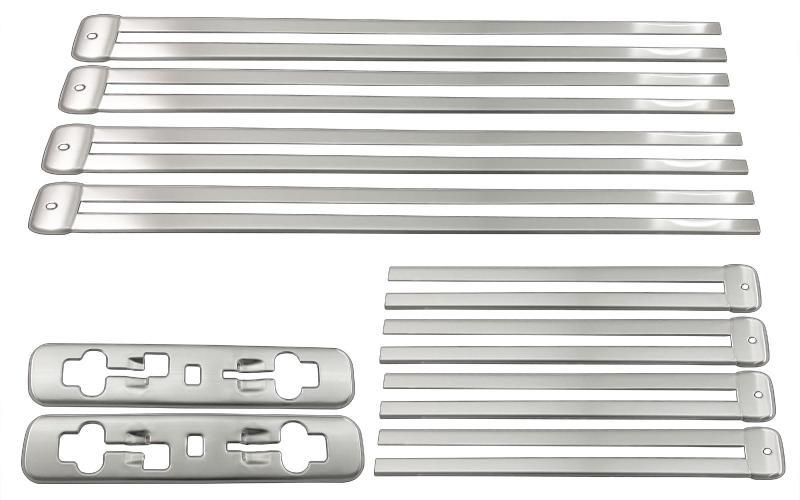 BRIGHTZ ヴェルファイア 30 35 ステンレスシートレールカバー 10PC サテンシルバー 【 INT－BIG－038 】 AGH30W AGH35W GGH30W GGH35W AGH30 AGH35 GGH30 GGH35 AGH GGH H