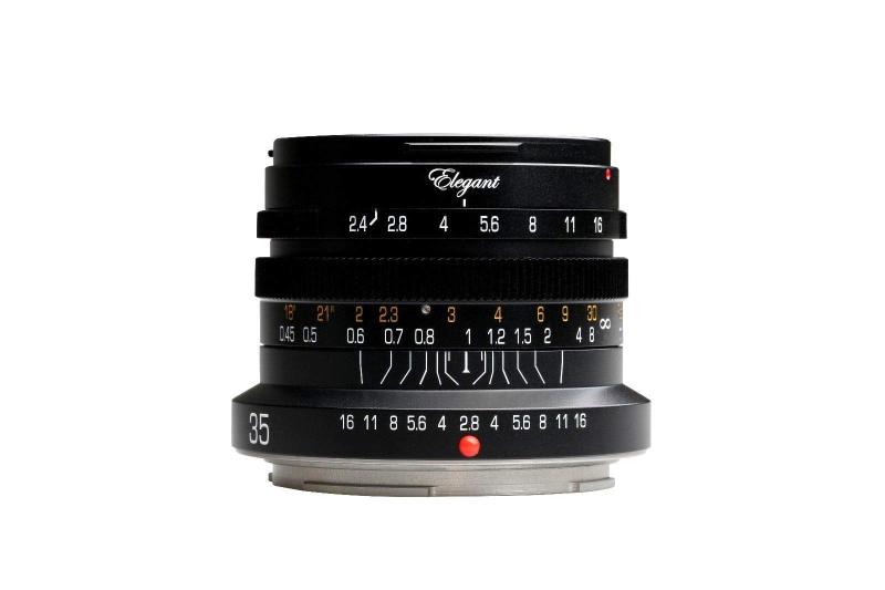 KIPON キポン ELEGANT 35RFBK 35粍/f2.4 for Canon キヤノン用 EOS R(Black)