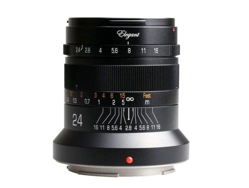 KIPON キポン ELEGANT24RFBK ELEGANT 24粍/f2.4 for EOS R(Black)