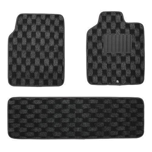 錦産業 tomboy 軽自動車・コンパクトカー用マット3点セット プルート グレー YN80画像